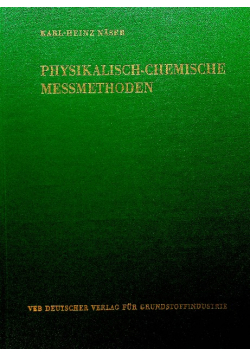 Physikalisch chemische messmethode