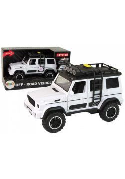Auto 1:14 dźwięk i światło białe