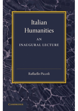 Italian Humanities