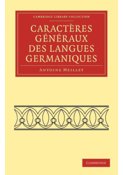 Caracteres Generaux Des Langues Germaniques