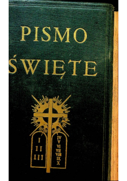 Pismo Święte Stary testament Tom II 1927 r.