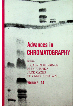 Advances in chromatography Volume 14