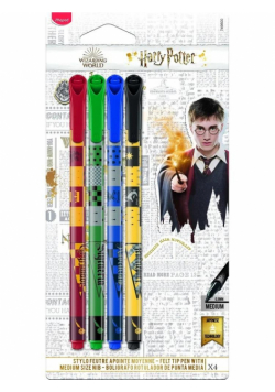 Pisaki Harry Potter 4 kolory MAPED