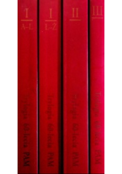 Trylogia 60 lecia PAM 4 tomy