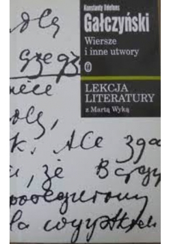 Gałczyński Wiersze i inne utwory
