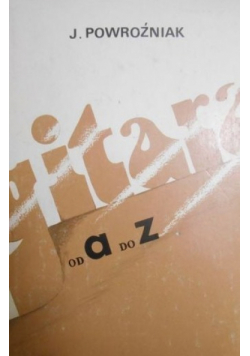 Gitara od A do Z