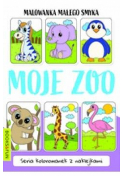 Malowanka małego smyka. Moje ZOO