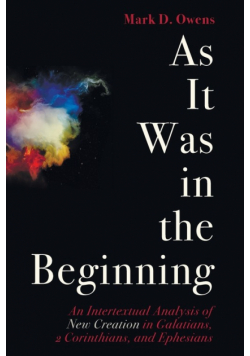 As It Was in the Beginning