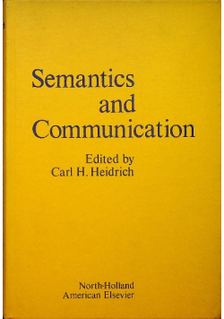 Semantics and communication