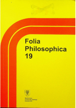Folia Philosophica 19