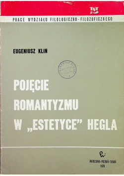 Pojęcie romantyzmu w estetyce Hegla