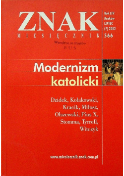 Znak nr 566 Modernizm katolicki