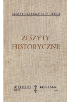 Zeszyty historyczne 42