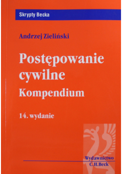 Postępowanie cywilne Kompendium