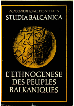 L ethnogenese des peuples balkaniques