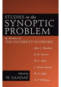 Studies in the Synoptic Problem