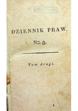 Dziennik Praw Tom 2