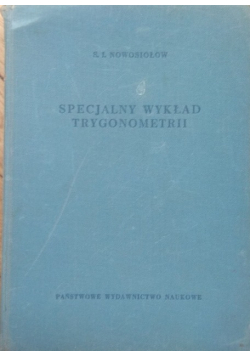 Specjalny wykład trygonometrii