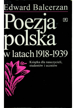 Poezja polska w latach 1939 - 1968