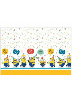 Obrus plastikowy Minions 2 120x180cm