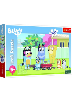 Puzzle Wesoły świat Bluey 100