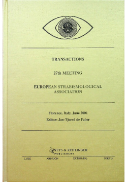 Transactions 27th meetings
