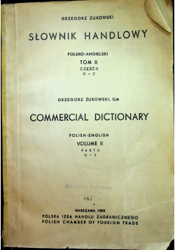 Słownik handlowy