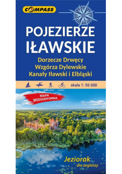Mapa - Pojezierze Iławskie 1:50 000