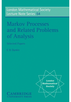 Markov Processes and Related Problems of Analysis