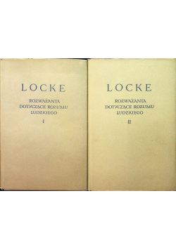 Rozważania dotyczące rozumu ludzkiego tom 1 i 2