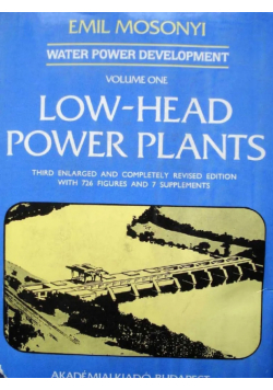 Low Head power plants