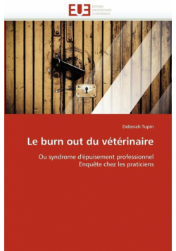 Le burn out du vétérinaire