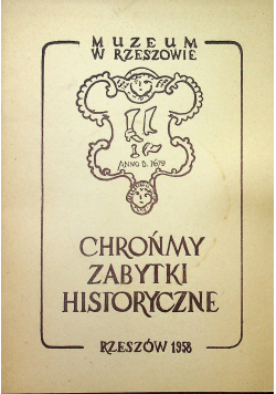 Chrońmy zabytki historyczne