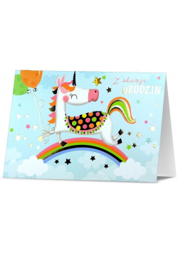 Karnet B6 Urodziny HM200-2407