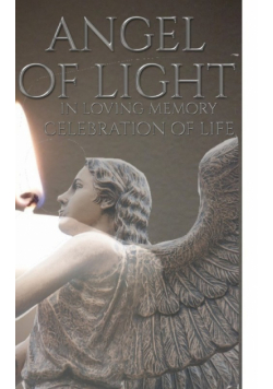 celebration of Life Angel  of light in loving memory  remeberance Journal