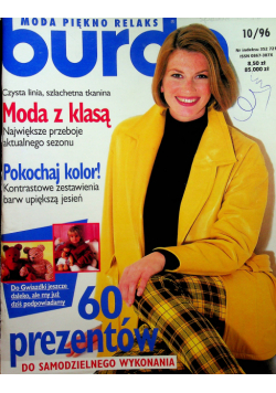Moda Piękno Relaks Burda Nr 10