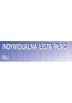 Indywidualna lista płac P-5
