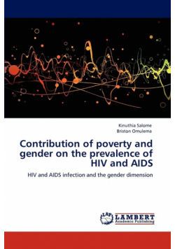 Contribution of poverty and gender on the prevalence of HIV and AIDS