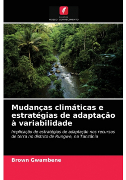 Mudanças climáticas e estratégias de adaptação à variabilidade