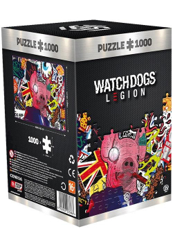 Puzzle 1000 Watch Dogs Legion: Pig Mask