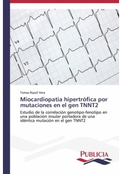 Miocardiopatía hipertrófica por mutaciones en el gen TNNT2