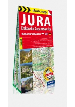 Plastic map Jura Krakowsko-Częstochowska w.2022