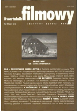 Kwartalnik filmowy nr 82