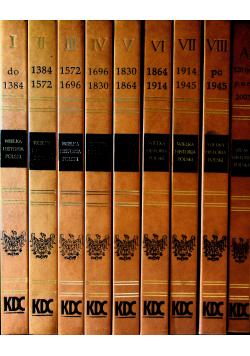 Wielka historia Polski 9 Książek
