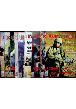 Militarny Magazyn Specjalny Komandos 9 numerów