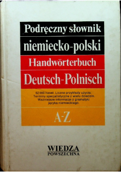 Podręczny słownik polsko - niemiecki
