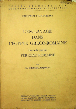 L esclavage dans l egypte