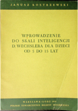 Wprowadzenie do skali inteligencji