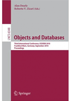 Objects and Databases