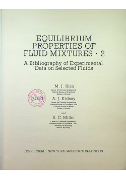 Equilibrium properties of fluid mixtures